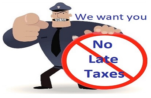 No late tax